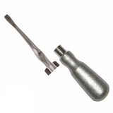 Root Elevators With Amur Handle-Titanium Coated Tip