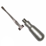 Root Elevators With Amur Handle-Titanium Coated Tip